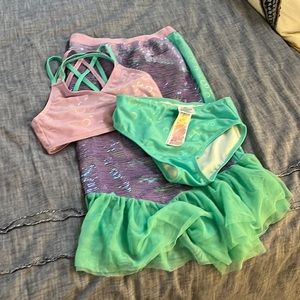 Disney little mermaid swim set 9/10